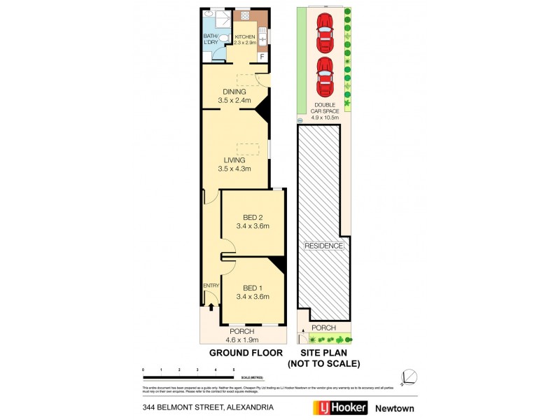344 Belmont Street, Alexandria NSW 2015 Floorplan
