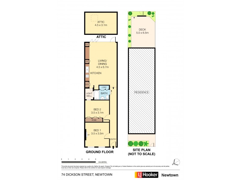 74 Dickson Street, Newtown NSW 2042 Floorplan