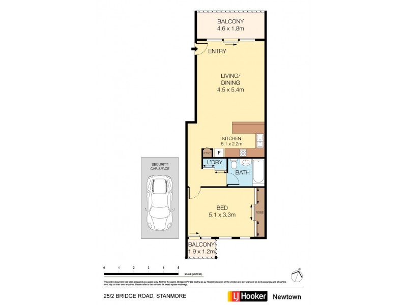 25/2-6 Bridge Road, Stanmore NSW 2048 Floorplan