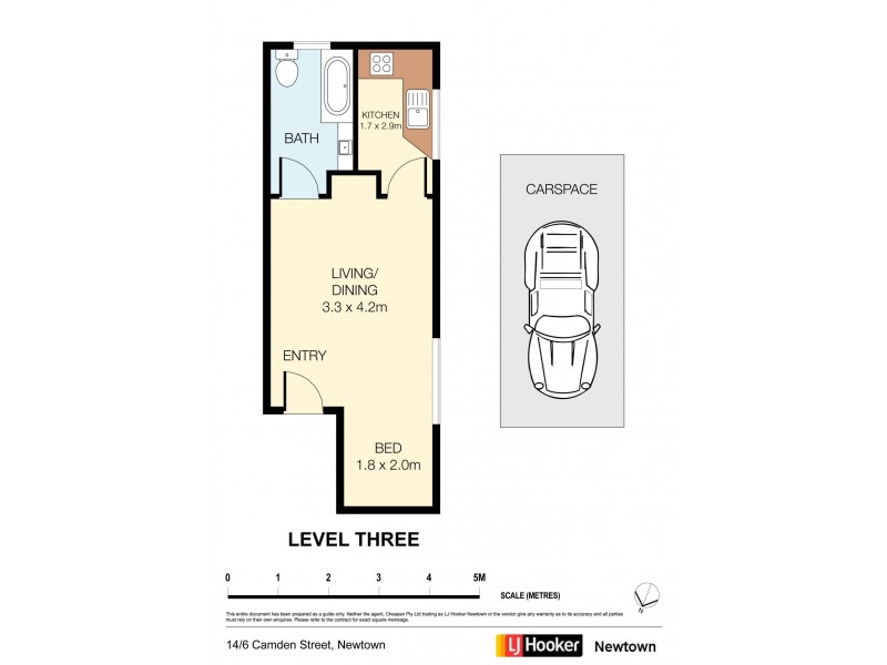 14/6-8 Camden Street, Newtown NSW 2042 Floorplan