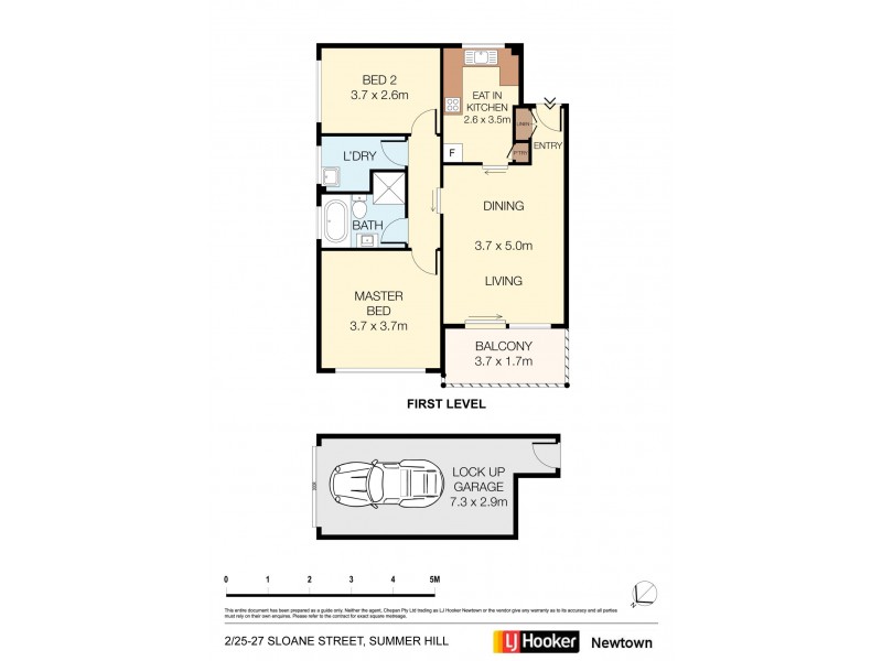2/25-27 Sloane Street, Summer Hill NSW 2130 Floorplan