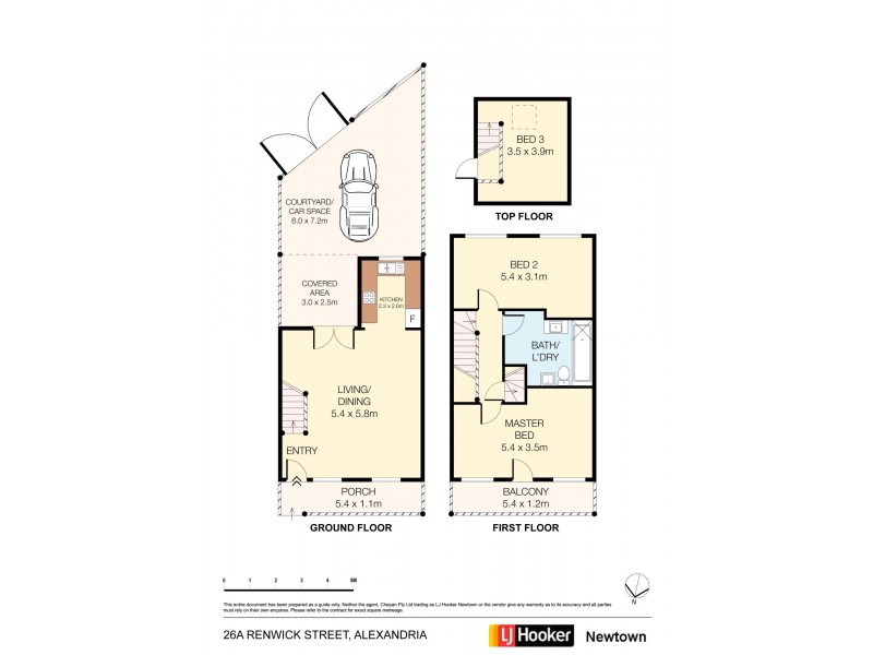 26A Renwick Street, Alexandria NSW 2015 Floorplan