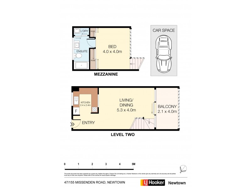47/155 Missenden Road, Newtown NSW 2042 Floorplan