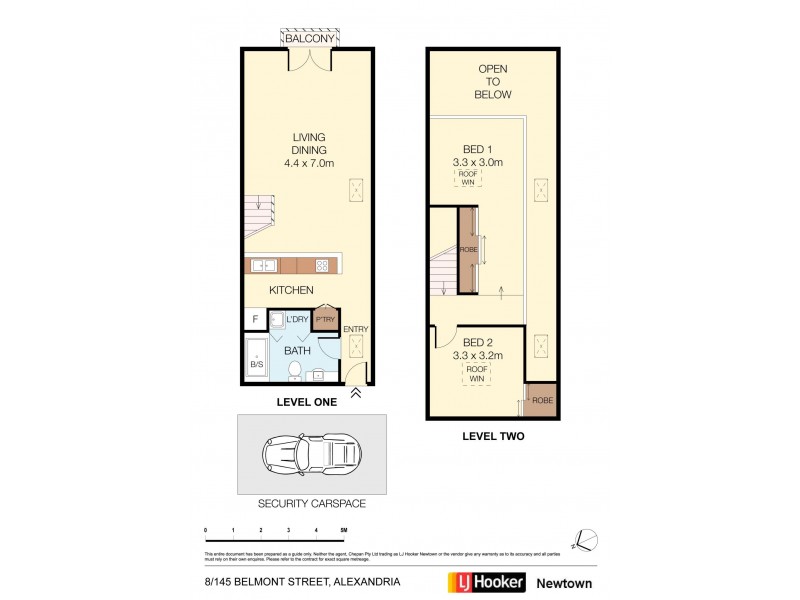 8/145 Belmont Street, Alexandria NSW 2015 Floorplan