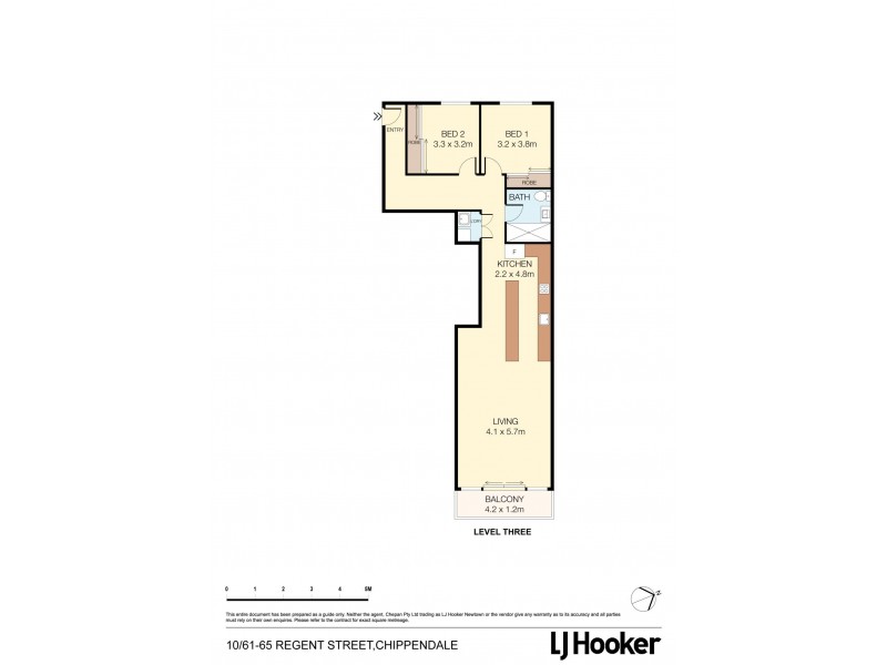10/61-65 Regent Street, Chippendale NSW 2008 Floorplan