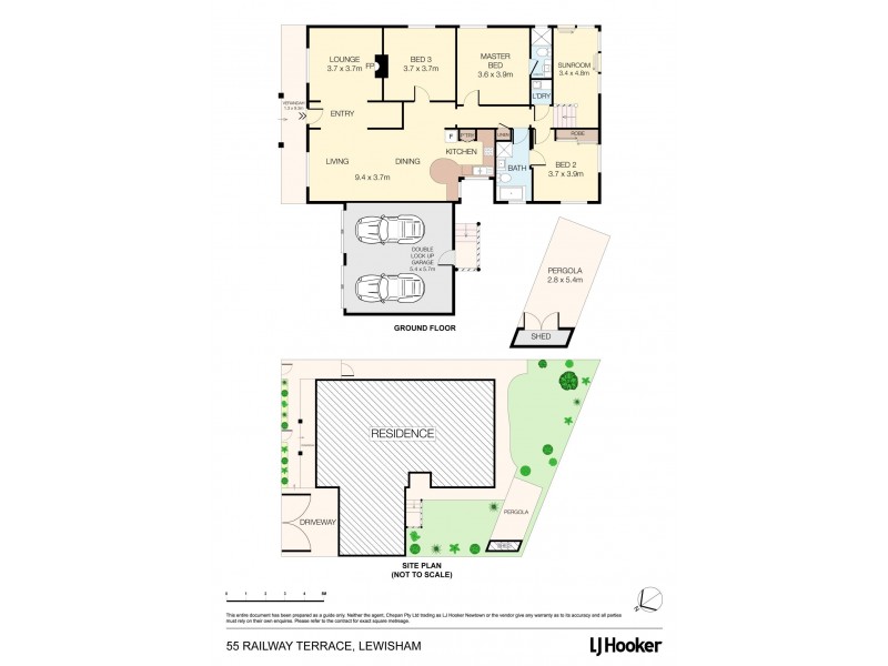 55 Railway Terrace, Lewisham NSW 2049 Floorplan