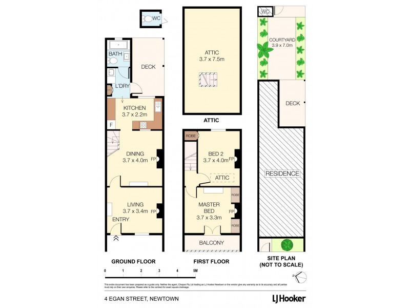 4 Egan Street, Newtown NSW 2042 Floorplan