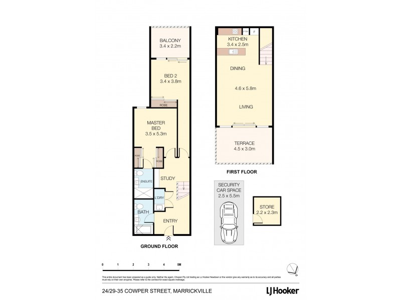 24/29-35 Cowper Street, Marrickville NSW 2204 Floorplan