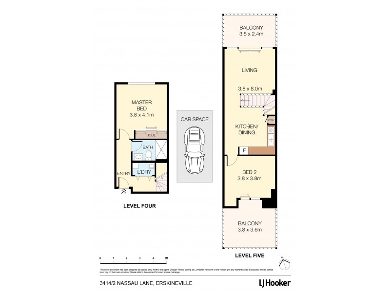 3414/2 Nassau Lane, Erskineville NSW 2043 Floorplan
