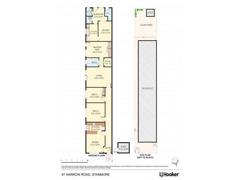 47 Harrow Road, Stanmore NSW 2048 Floorplan