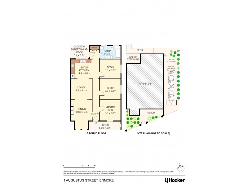 1 Augustus Street, Enmore NSW 2042 Floorplan
