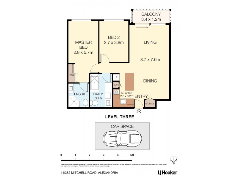 41/362 Mitchell Road, Alexandria NSW 2015 Floorplan