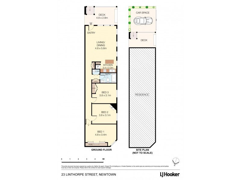 23 Linthorpe Street, Newtown NSW 2042 Floorplan