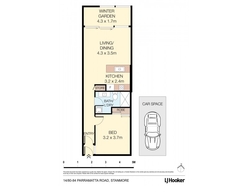 14/80-84 Parramatta Road, Stanmore NSW 2048 Floorplan