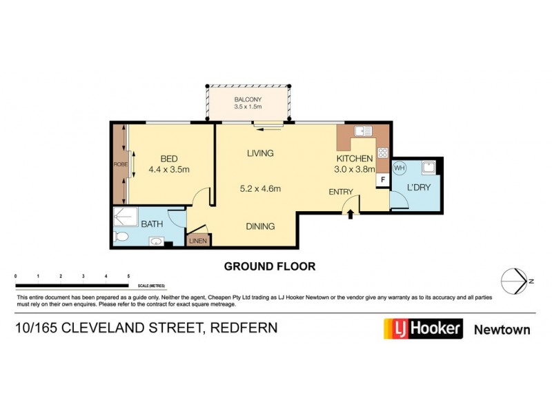 10/165 Cleveland Street, Chippendale NSW 2008 Floorplan