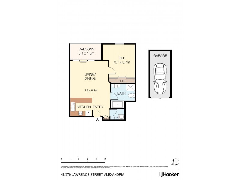 46/240-272 Lawrence Street, Alexandria NSW 2015 Floorplan