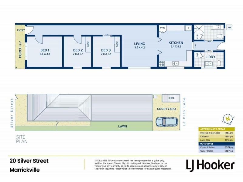 20 Silver Street, Marrickville NSW 2204 Floorplan