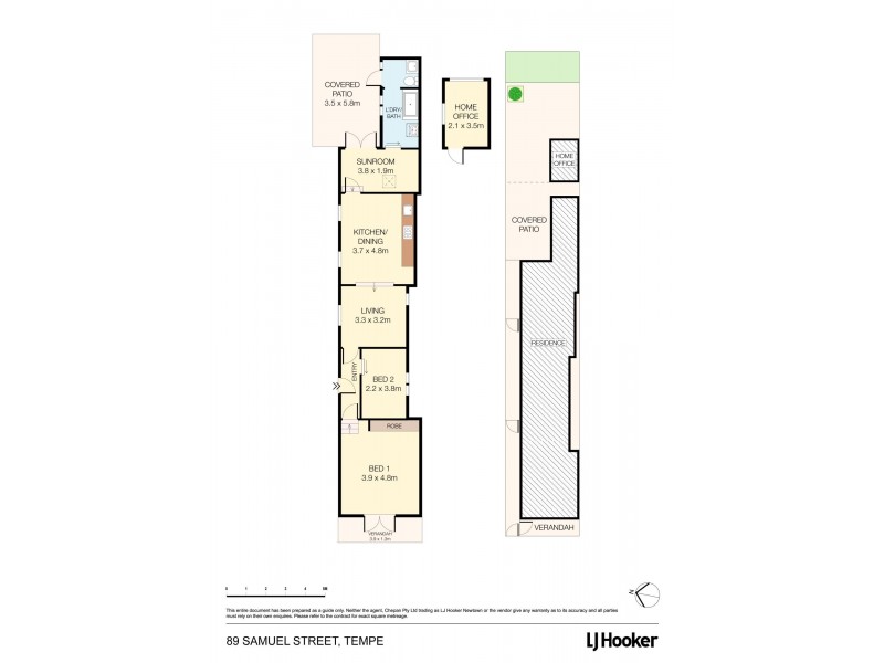 89 Samuel Street, Tempe NSW 2044 Floorplan
