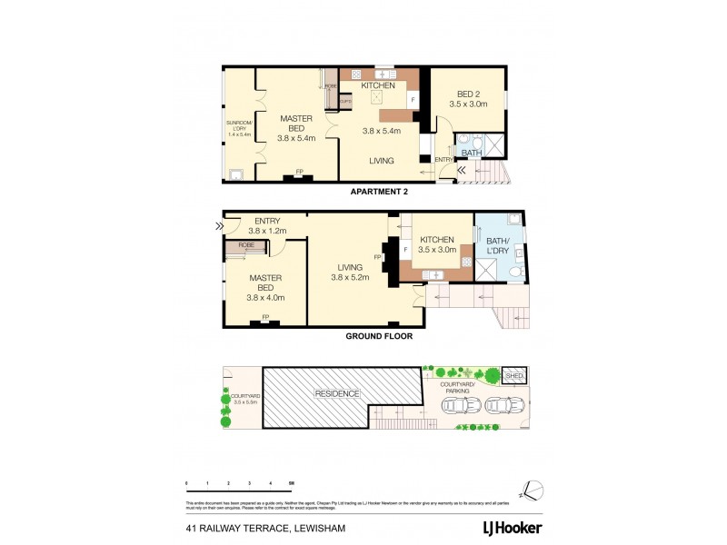 41 Railway Terrace, Lewisham NSW 2049 Floorplan