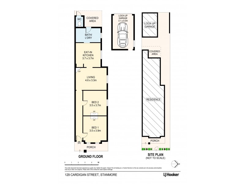 129 Cardigan Street, Stanmore NSW 2048 Floorplan