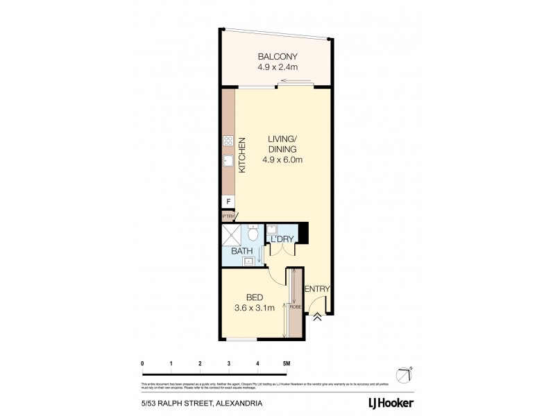 5/53-55 Ralph Street, Alexandria NSW 2015 Floorplan