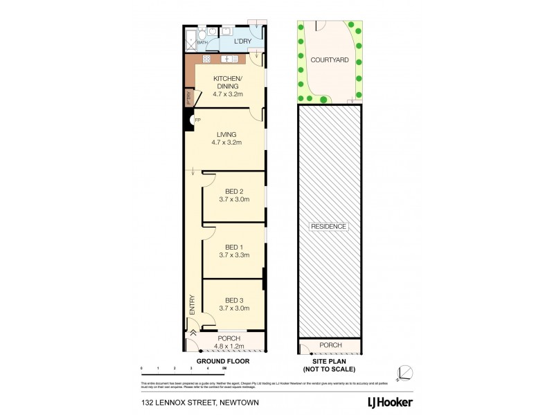 132 Lennox Street, Newtown NSW 2042 Floorplan