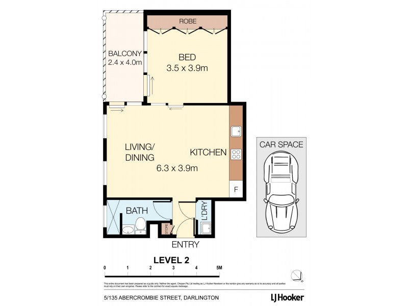5/135-137 Abercrombie Street, Darlington NSW 2008 Floorplan