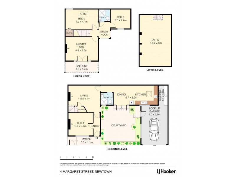 4 Margaret Street, Newtown NSW 2042 Floorplan