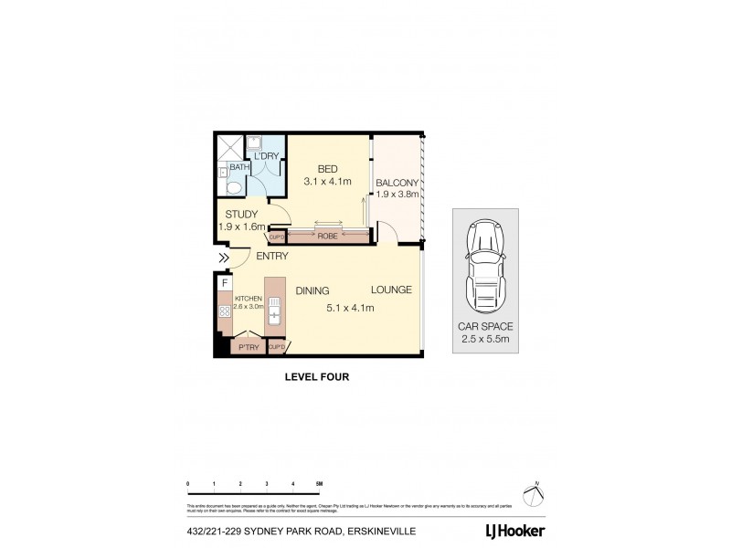 432/221-229 Sydney Park Road, Erskineville NSW 2043 Floorplan