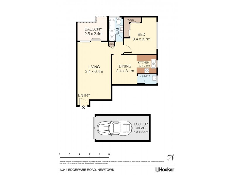 4/344-348 Edgeware Road, Newtown NSW 2042 Floorplan