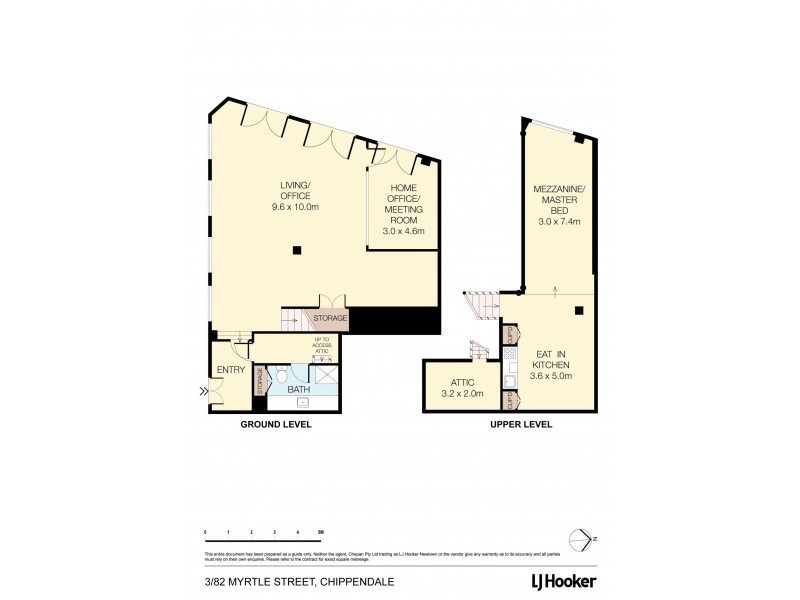 3/82 Myrtle Street, Chippendale NSW 2008 Floorplan
