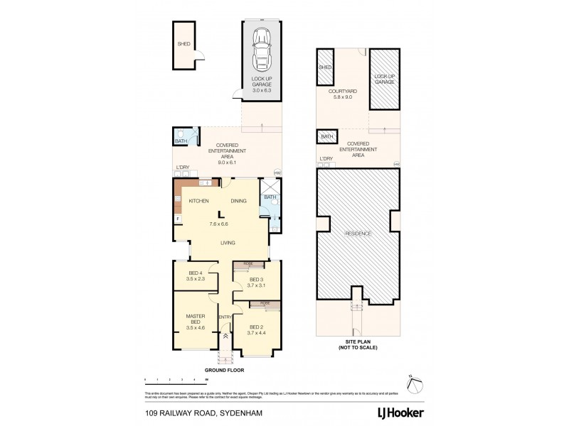 109 Railway Road, Sydenham NSW 2044 Floorplan