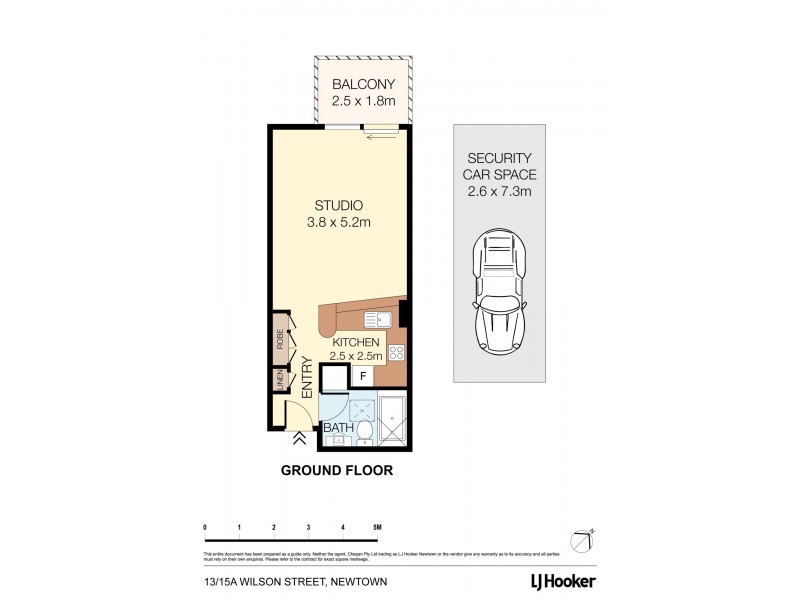 13/15A Wilson Street, Newtown NSW 2042 Floorplan