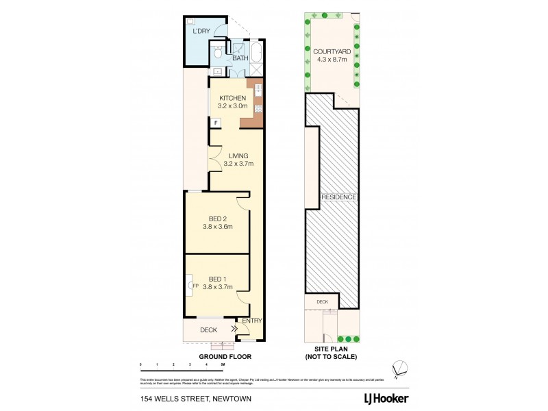 154 Wells Street, Newtown NSW 2042 Floorplan
