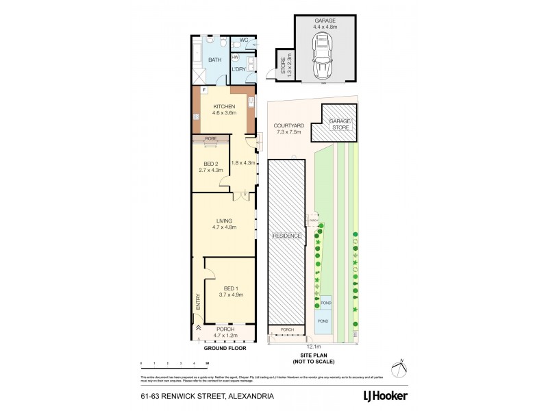 61-63 Renwick Street, Alexandria NSW 2015 Floorplan