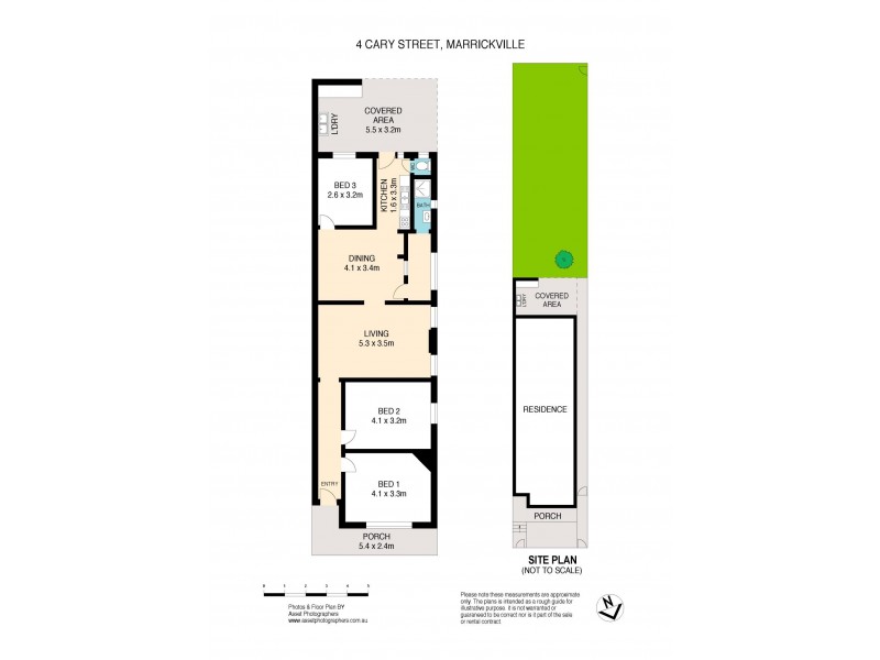 4 Cary Street, Marrickville NSW 2204 Floorplan