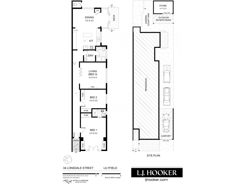 34 Lonsdale Street, Lilyfield NSW 2040 Floorplan