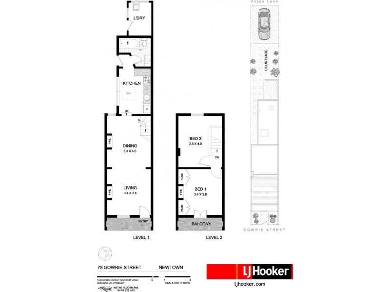 78 Gowrie Street, Newtown NSW 2042 Floorplan