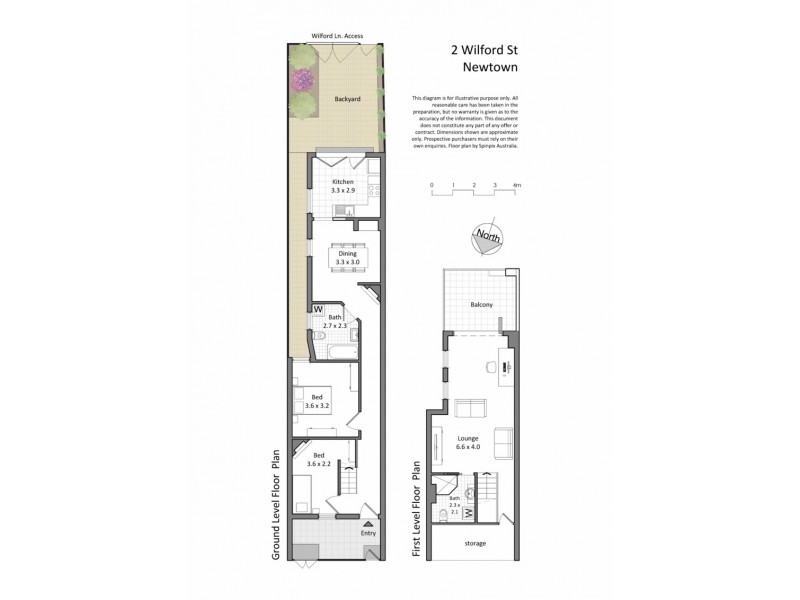 2 Wilford Street, Newtown NSW 2042 Floorplan