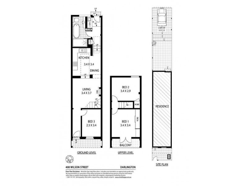 408 Wilson Street, Newtown NSW 2042 Floorplan