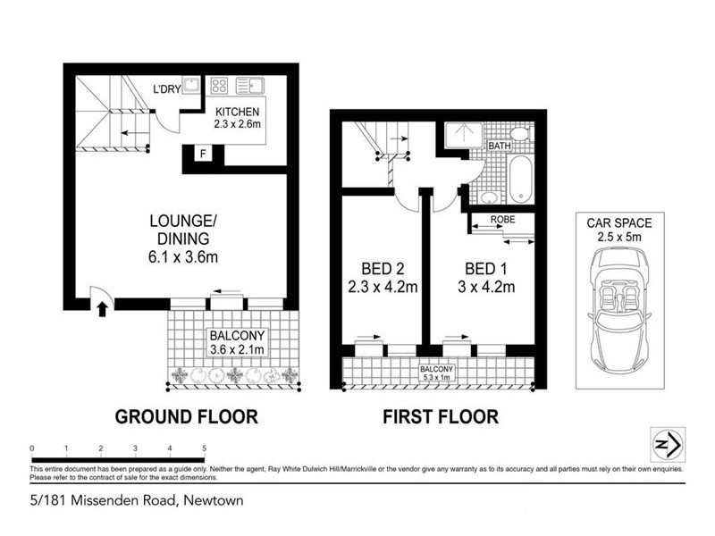5/181 Missenden Road, Newtown NSW 2042 Floorplan