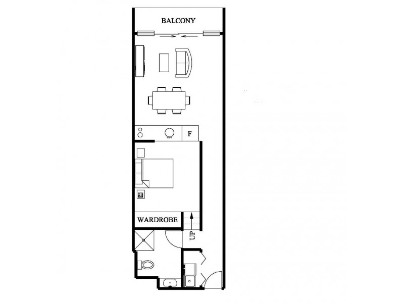 23/53-57 King Street, Newtown NSW 2042 Floorplan