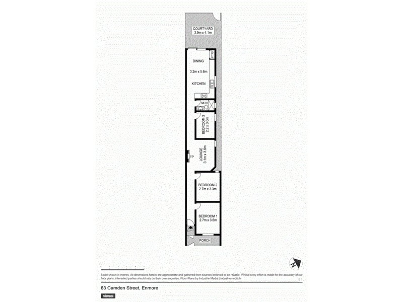 63 Camden Street, Newtown NSW 2042 Floorplan