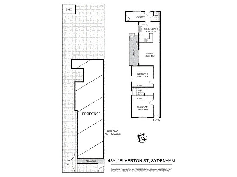 43A Yelverton Street, Sydenham NSW 2044 Floorplan