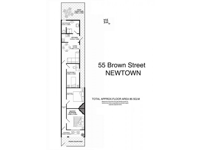 55 Brown Street, Newtown NSW 2042 Floorplan