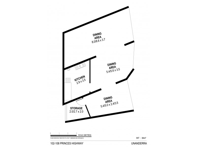 102-108 Princes Highway, Unanderra NSW 2526 Floorplan