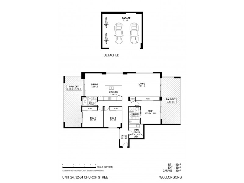 24/32-34 Church Street, Wollongong NSW 2500 Floorplan