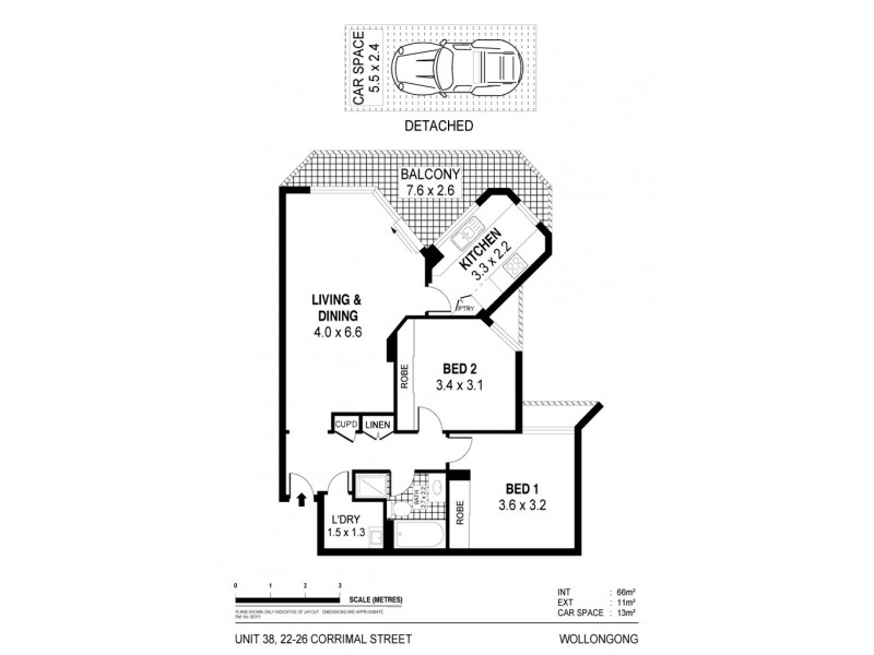 38/22-26 Corrimal Street, Wollongong NSW 2500 Floorplan