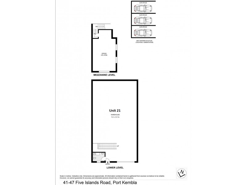 Unit 21/41-47 Five Islands Road, Port Kembla NSW 2505 Floorplan