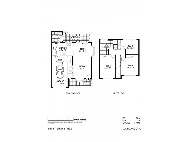 3/19 Sperry Street, Wollongong NSW 2500 Floorplan